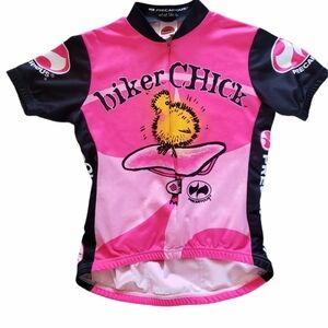 LADIES WORLD JERSEY BIKER CHIC JERSEY SZ SMALL